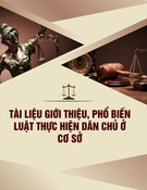 Luật Thực hiện dân chủ ở cơ sở: Tài liệu giới thiệu và phổ biến