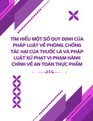 Pháp luật về phòng chống tác hại thuốc lá và xử phạt vi phạm hành chính về an toàn thực phẩm: Quy định cần biết