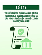 Sổ tay tìm hiểu chính sách ưu đãi cho người nghèo, người dân vùng kinh tế khó khăn