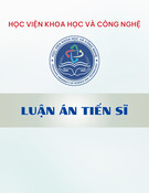 Luận án Tiến sĩ: Nghiên cứu thành phần hóa học, hoạt tính ức chế NO và gây độc tế bào ung thư của cây Phì diệp biển (Suaeda maritima) và cây Cóc kèn nước (Derris trifoliata)