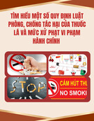 Quy định Luật Phòng, chống tác hại của thuốc lá và mức xử phạt vi phạm hành chính mới nhất