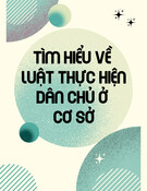 Luật Thực hiện dân chủ ở cơ sở: Tìm hiểu chi tiết