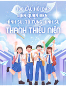 100+ Câu Hỏi Đáp Hình Sự, Tố Tụng Hình Sự Cho Thanh Thiếu Niên (Mới Nhất)