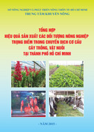 Hiệu quả sản xuất nông nghiệp trọng điểm tại TP.HCM: Tổng hợp tài liệu chuyển dịch cơ cấu cây trồng, vật nuôi