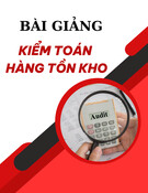 Bài giảng Kiểm toán hàng tồn kho chuẩn nhất