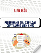 Phiếu đánh giá, xếp loại chất lượng viên chức năm 2025