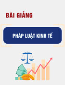 Pháp luật về giải thể và phá sản doanh nghiệp, hợp tác xã: Bài giảng Pháp luật kinh tế Chương 4