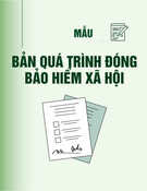 Mẫu Bản quá trình đóng bảo hiểm xã hội (Mẫu 04-HSB) chuẩn nhất