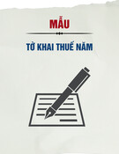 Mẫu Tờ khai thuế năm [mới nhất/chuẩn nhất]