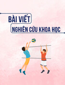 Thực trạng chương trình rèn luyện thể lực cho học viên nữ: Thể dục sáng và thể thao chiều tại các trường trực thuộc Bộ Quốc phòng khu vực phía Bắc