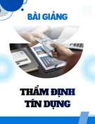 Thẩm định năng lực tài chính khách hàng: Bài giảng Thẩm định tín dụng chương 3