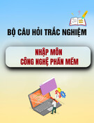 Bộ câu hỏi trắc nghiệm Nhập môn Công nghệ phần mềm [mới nhất]