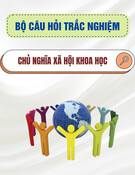 Bộ câu hỏi trắc nghiệm Chủ nghĩa xã hội khoa học năm 2022-2023