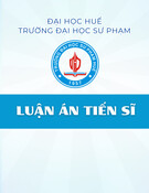 Phát triển du lịch bền vững tỉnh Bình Định: Đánh giá điều kiện tự nhiên và tài nguyên (Luận án Tiến sĩ)