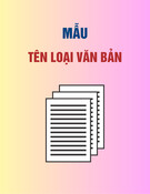 Mẫu Tên loại văn bản chuẩn (Mẫu 1.4)