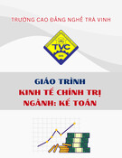 Giáo trình Kinh tế chính trị ngành Kế toán Cao đẳng - Trường Cao đẳng nghề Trà Vinh