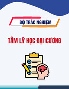 Bộ trắc nghiệm Tâm lý học đại cương: Tổng hợp câu hỏi và đáp án