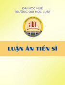 Áp dụng án lệ giải quyết tranh chấp kinh doanh, thương mại ở Việt Nam: Luận án Tiến sĩ