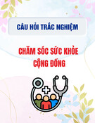 Trắc nghiệm Chăm sóc sức khỏe cộng đồng [Mới nhất]