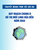 Đồ án Quy hoạch chung đô thị mới Long Hòa đến năm 2040: Thuyết minh tóm tắt