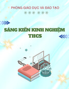 Sáng tạo nghệ thuật từ vật liệu tái chế: Thuyết minh giải pháp sáng kiến môn Mĩ thuật tại THCS Trần Nguyên Hãn