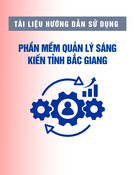 Hướng dẫn sử dụng phần mềm quản lý sáng kiến tỉnh Bắc Giang (Dành cho người đăng ký)