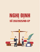 Nghị định 283/2025/NĐ-CP: Thông tin chi tiết và mới nhất