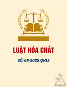 Luật Hóa chất: Luật số 69/2025/QH15 (Mới nhất)