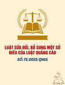 Luật sửa đổi, bổ sung Luật Quảng cáo: Luật số 75/2025/QH15 mới nhất