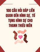 100+ Câu Hỏi Đáp Hình Sự, Tố Tụng Hình Sự Cho Thanh Thiếu Niên (Mới Nhất)