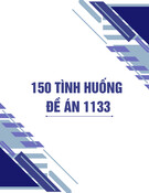 150 Tình huống đề án 1133: Tổng hợp và phân tích chi tiết
