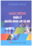 Giáo trình Quản lý nguồn nhân lực xã hội chuẩn nhất