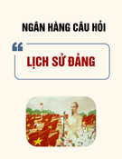 Ngân hàng câu hỏi môn Lịch sử Đảng: Tổng hợp đầy đủ, chuẩn nhất