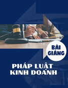 Pháp luật về phá sản: Bài giảng Pháp luật kinh doanh Chương 6