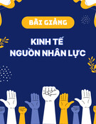Thị trường lao động: Bài giảng Kinh tế nguồn nhân lực Phần 4