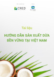 Hướng dẫn sản xuất dừa bền vững tại Việt Nam: Tài liệu chi tiết