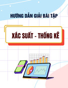 Hướng dẫn giải bài tập Xác suất - Thống kê: Tài liệu chi tiết