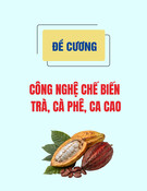 Đề cương công nghệ chế biến trà, cà phê, ca cao
