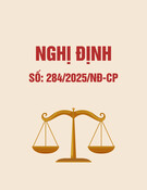 Nghị định 284/2025/NĐ-CP: [Mô tả chi tiết về nội dung nghị định để tối ưu SEO]