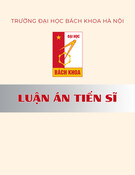 Tiến trình tổ chức giảng dạy STEM cho trẻ mẫu giáo 5-6 tuổi: Luận án Tiến sĩ Xây dựng