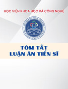 Nghiên cứu tính chất vật liệu biến hóa hấp thụ sóng điện từ cấu trúc đa lớp: Tóm tắt luận án Tiến sĩ