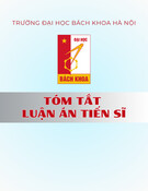 Tiến trình tổ chức giảng dạy STEM cho trẻ mẫu giáo 5-6 tuổi: Tóm tắt Luận án Tiến sĩ