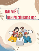 Vai trò của nhận thức bẫy công việc kỹ năng thấp trong thúc đẩy chuẩn bị nghề nghiệp, tăng cường tự tin bản thân của sinh viên