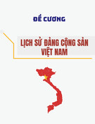 Đề cương Lịch sử Đảng Cộng sản Việt Nam chuẩn nhất