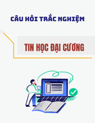Câu hỏi trắc nghiệm Tin học đại cương có đáp án: Tổng hợp và Giải chi tiết