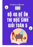 Bộ 40 đề ôn thi học sinh giỏi Toán 5: Mới nhất, có đáp án