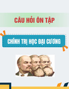 Câu hỏi ôn tập môn Chính trị học đại cương [chuẩn nhất]
