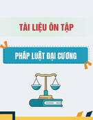 Tài liệu ôn tập Pháp luật đại cương [chuẩn nhất/mới nhất]