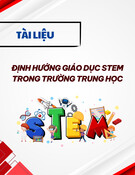 Định hướng giáo dục STEM trong trường trung học: Tài liệu [chuẩn/mới nhất]