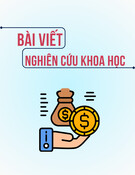 Tỷ lệ nắm giữ tiền mặt và giá trị doanh nghiệp: Nghiên cứu trong bối cảnh hạn chế tài chính